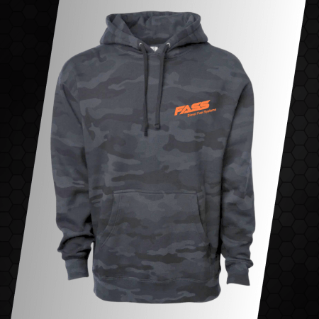 FASS Onyx Black Hunter Camo Hoodie