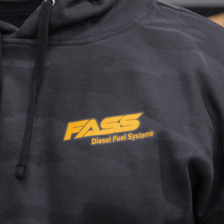 FASS Onyx Black Hunter Camo Hoodie