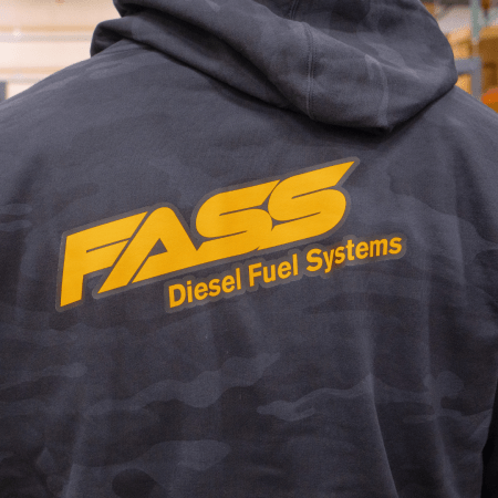 FASS Onyx Black Hunter Camo Hoodie