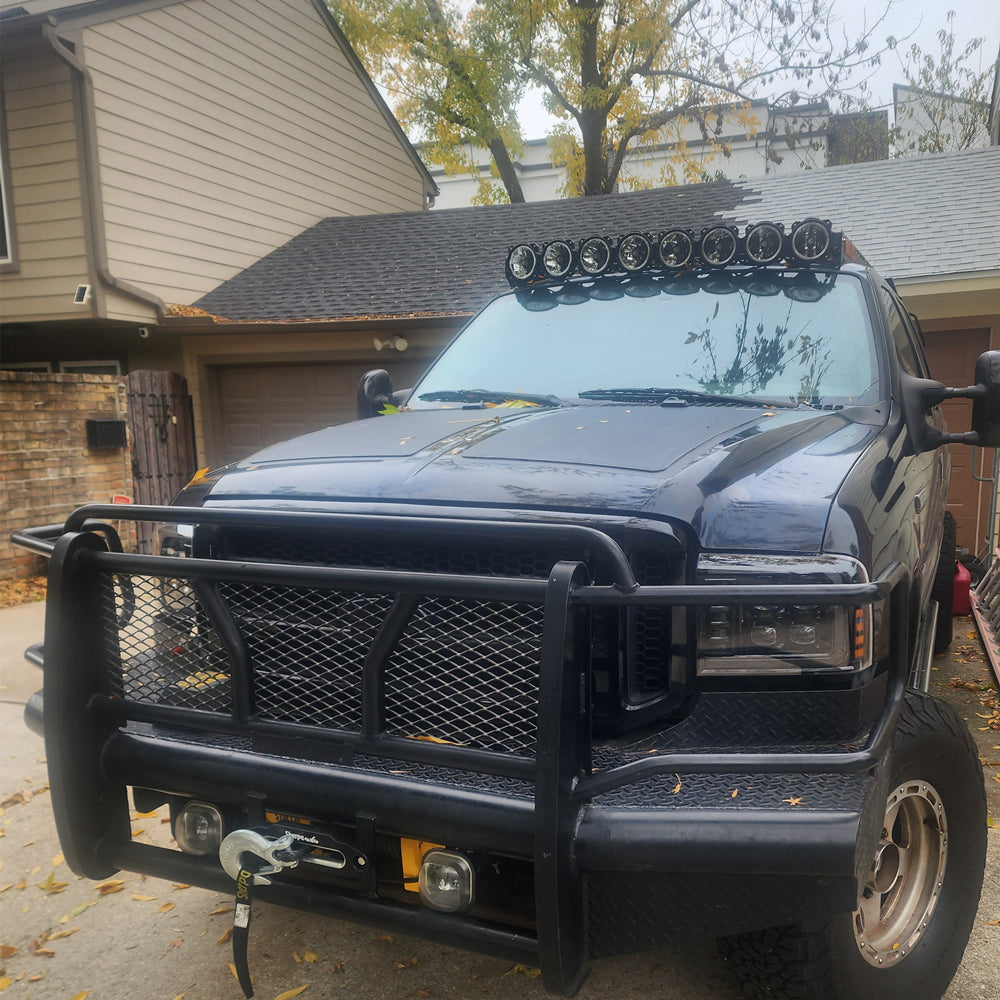 Ford Super Duty 1st Gen(1999-2007) F250 F350 Lensun 140W Hood Solar Panel