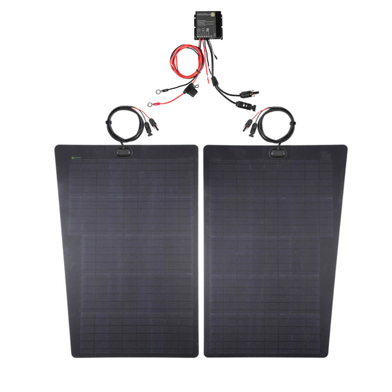 Ford Super Duty 1st Gen(1999-2007) Lensun 140W Hood Flexible Solar Panel