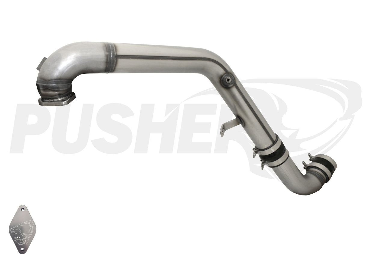 Pusher Max 3 Hd Passenger Side Charge Tube For 2011 2016 Duramax Lml - 3