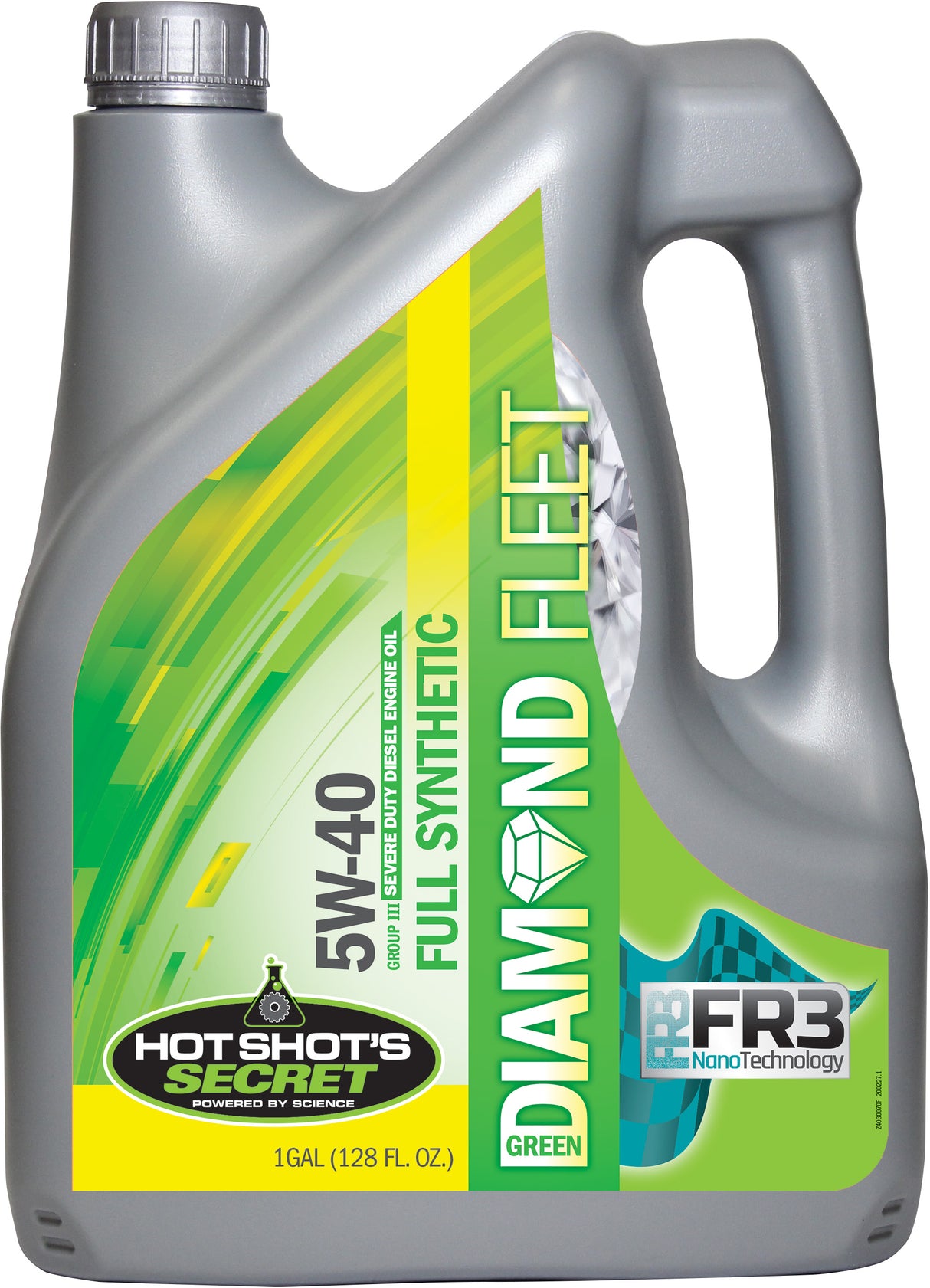 Hot Shot's Secret GREEN DIAMOND 5W40 Full Synthetic Heavy Duty Engine Oil - 1 GALLON