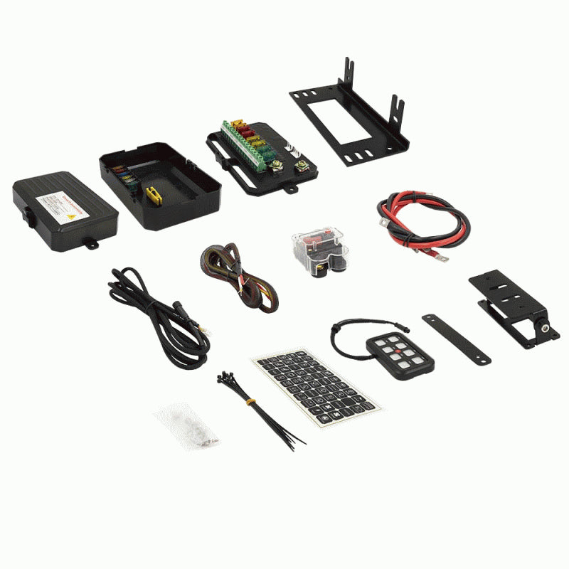 8 gang switch panel system