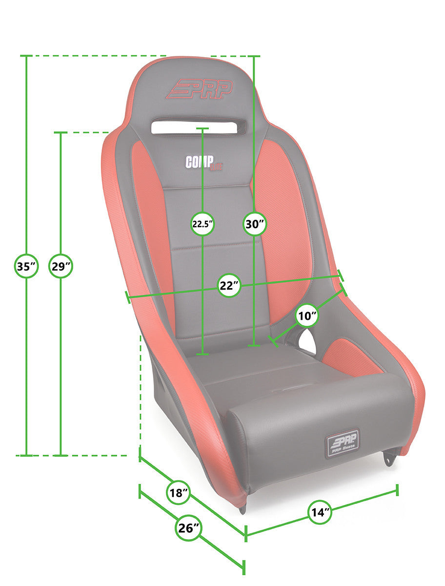 PRP Competition Elite Suspension Seat