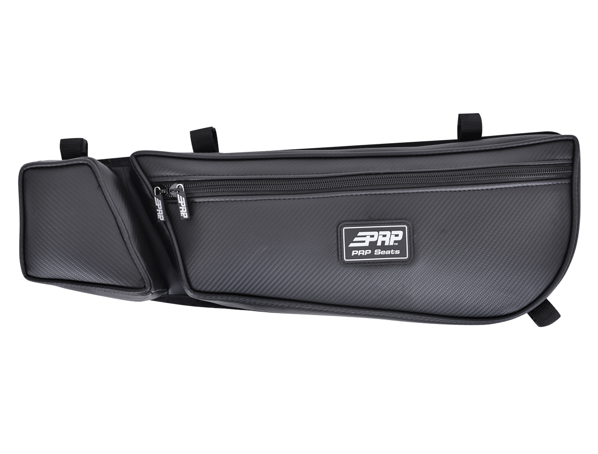 PRP Door Bag with Knee Pad for Can-Am Maverick X3 - Black (Pair)