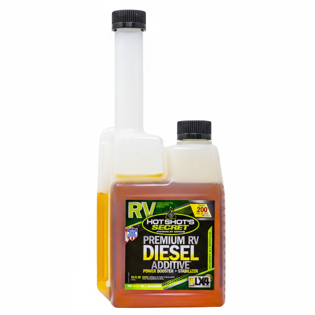 Hot Shot's Secret PREMIUM RV DIESEL ADDITIVE - 16 OZ SQUEEZE