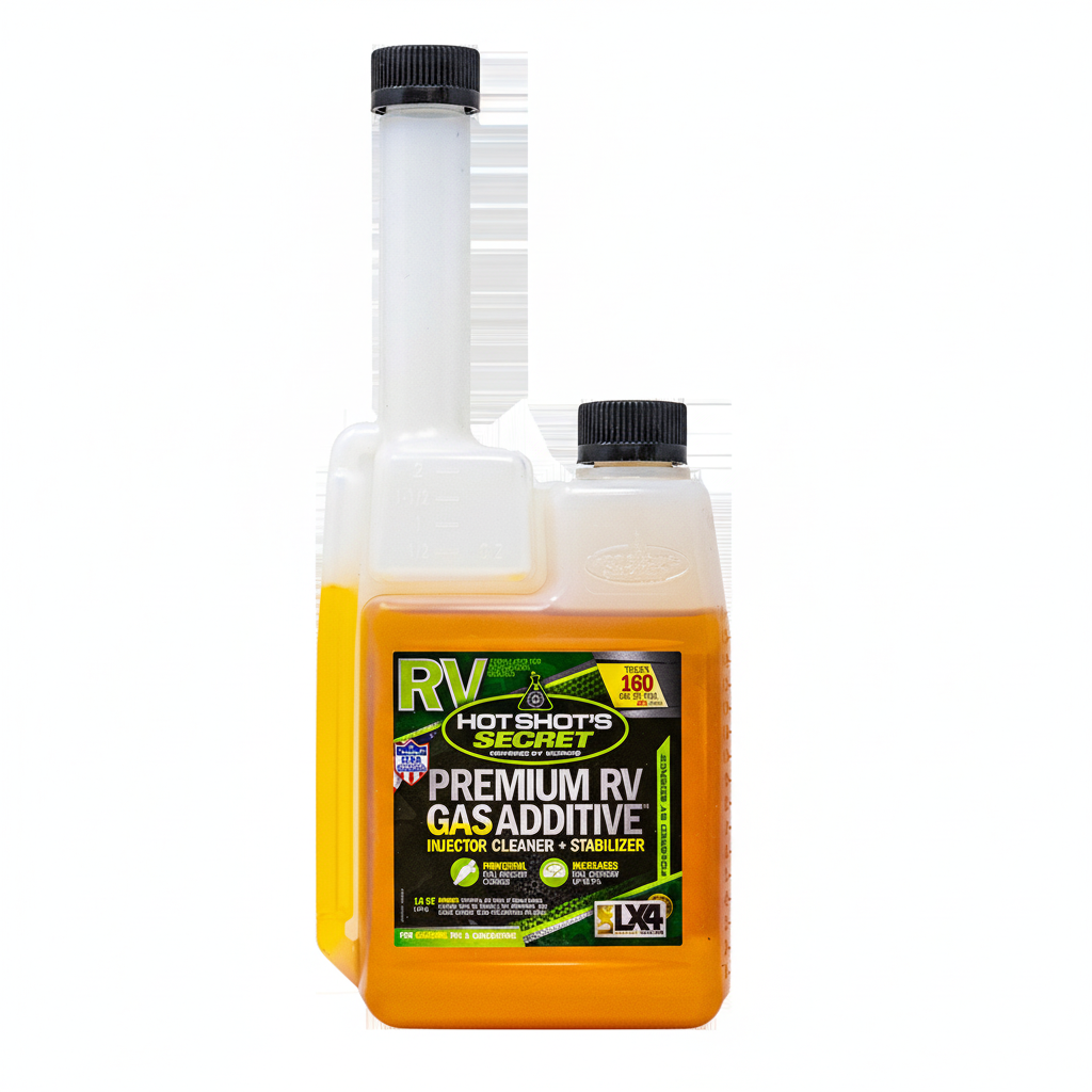 Hot Shot's Secret PREMIUM RV GAS ADDITIVE - 16 OZ SQUEEZE
