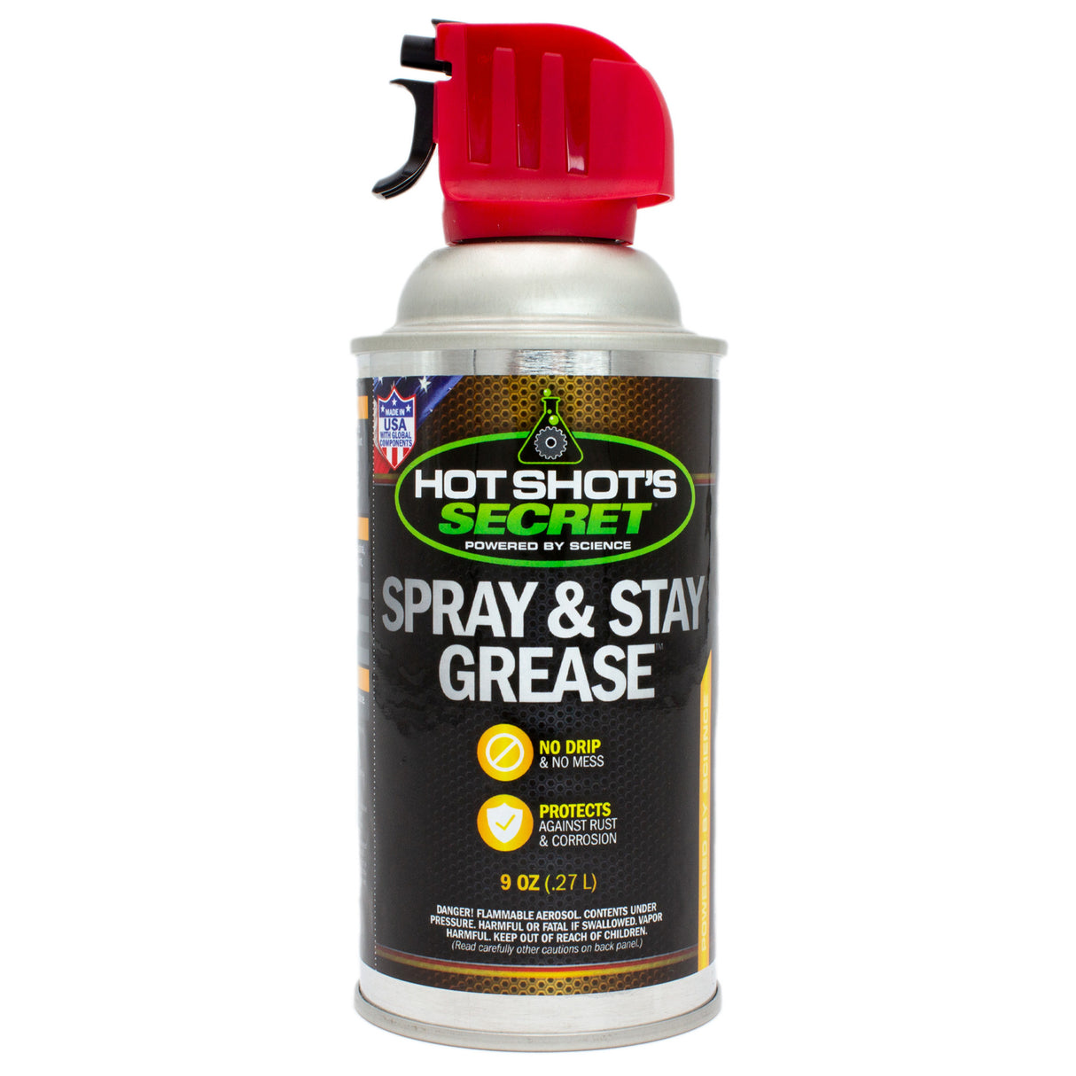 Hot Shot's Secret SPRAY & STAY LUBRICANT - 9 OZ AEROSOL