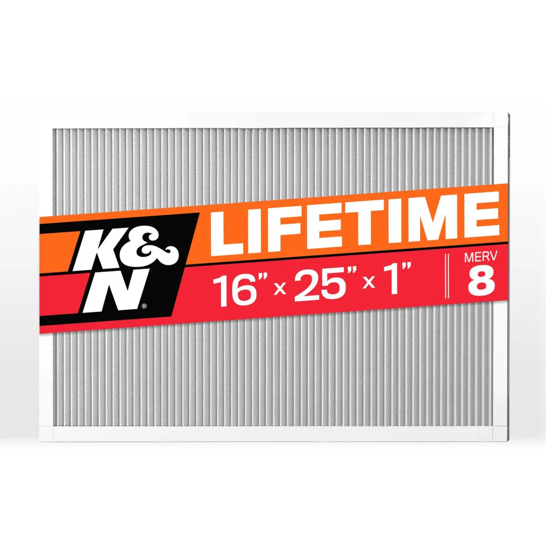 K&N HVAC Filter 16 X 25 X 1 Merv 8