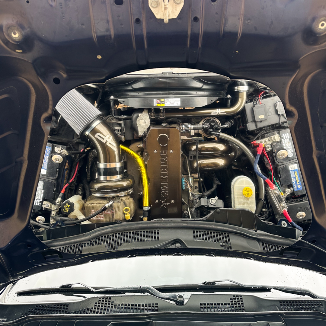 FASS Fabrication Bolt-In Hood Mirror Kit for 2010-2018 Ram 2500/3500