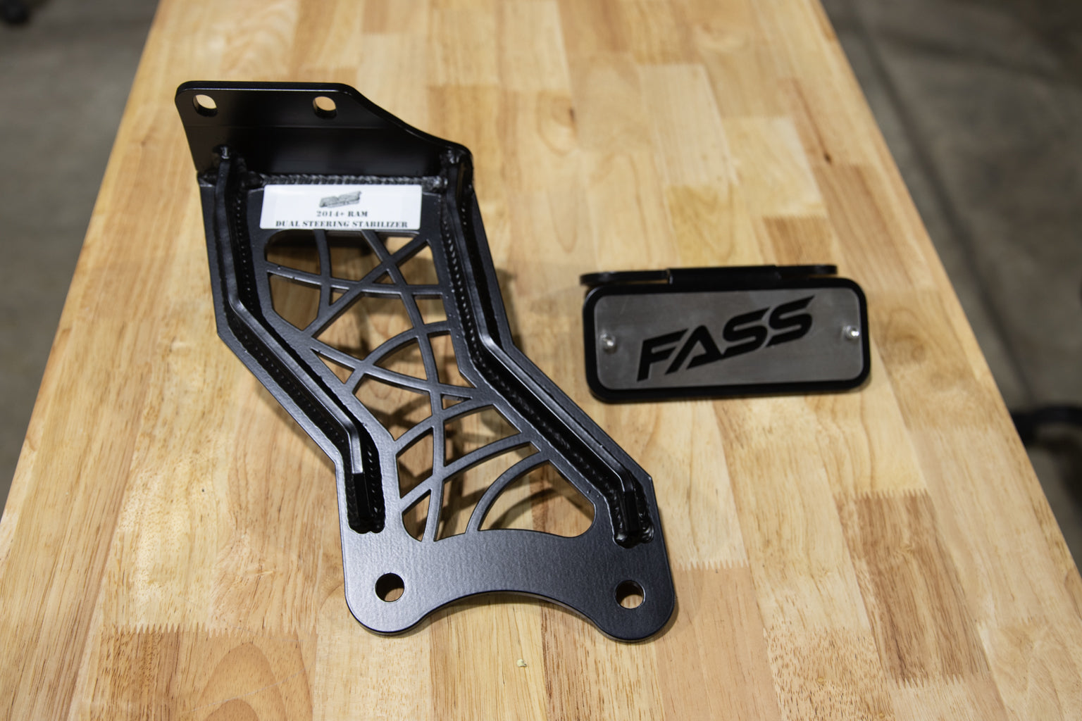 FASS Fabrication Dual Steering Stabilizer Kit 2014+ RAM 2500/3500