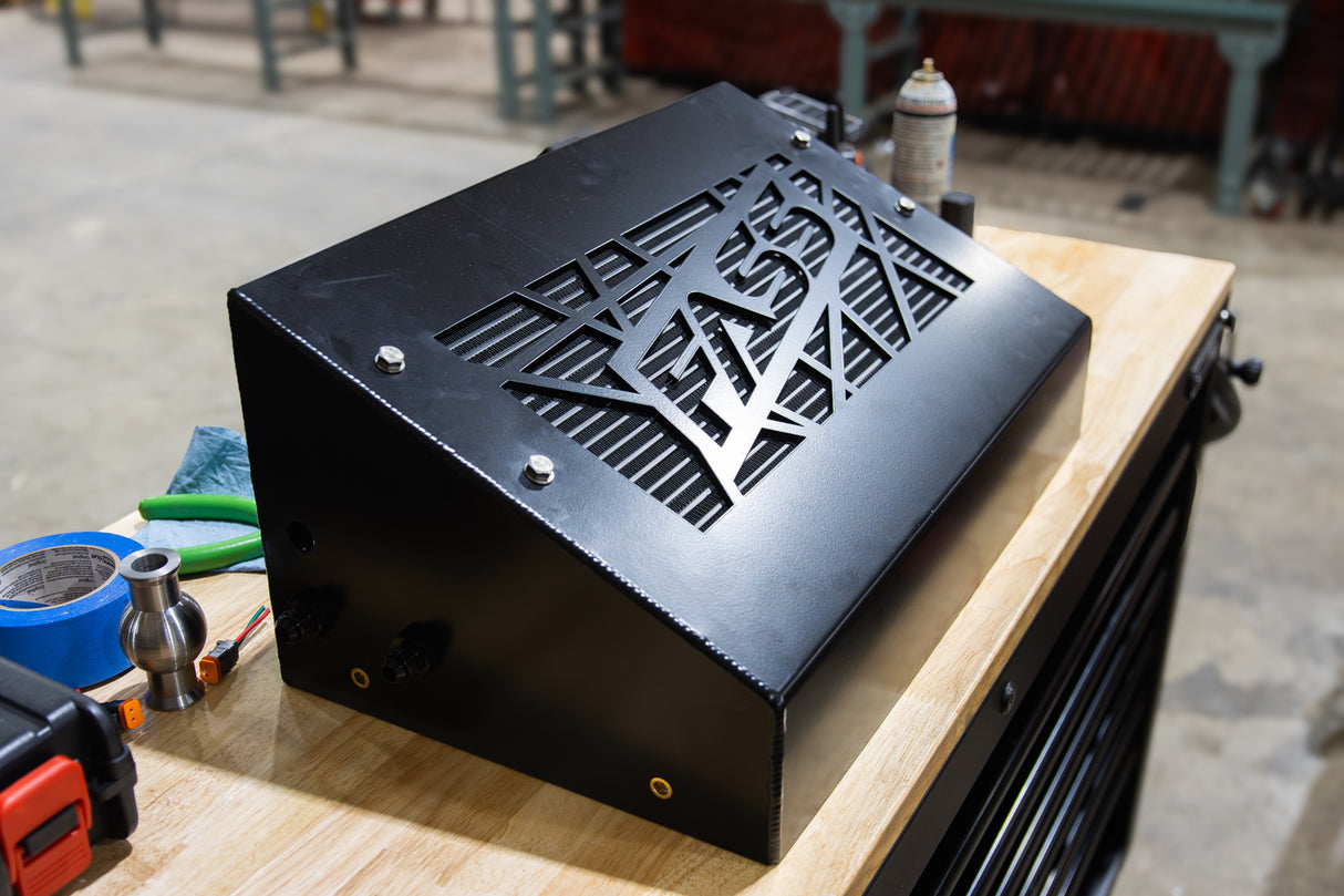 FASS Fabrication Bed Mounted Transmission Cooler