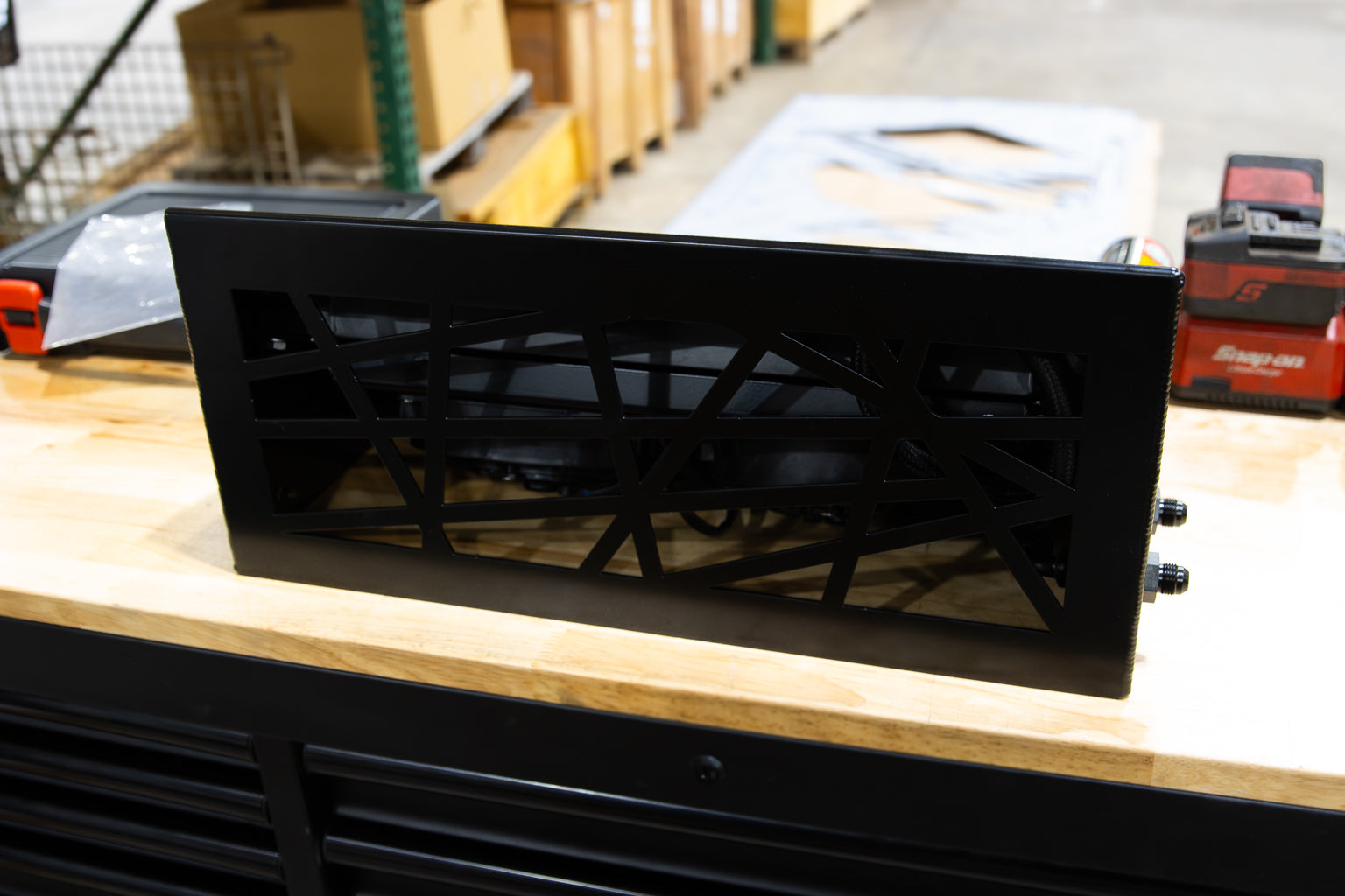 FASS Fabrication Bed Mounted Transmission Cooler