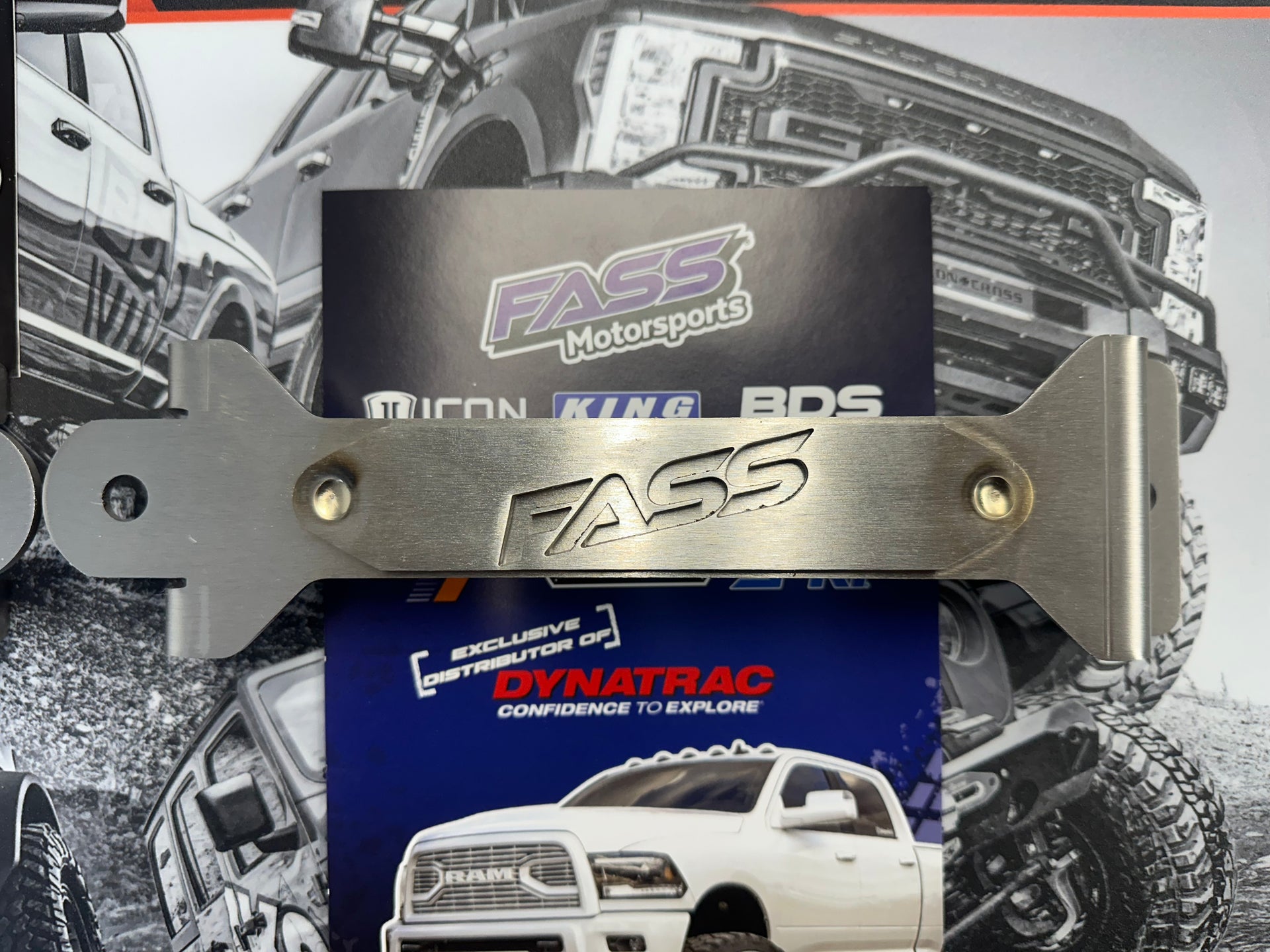 FASS Fabrication Powerstroke Battery Hold Downs