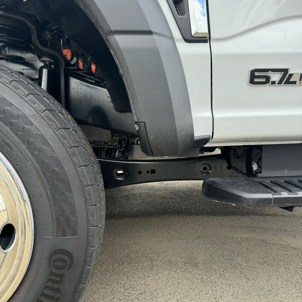 MUD FLAP DELETE FOR 2017-2026 FORD F450