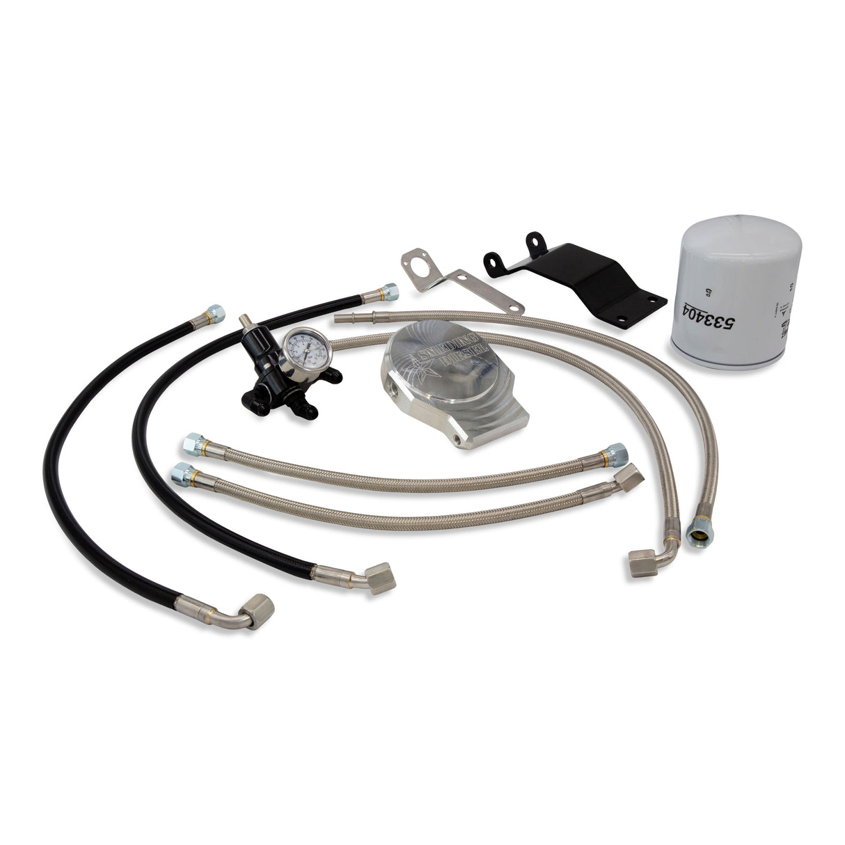 Smeding Diesel Ford F-250/F-350 7.3L Powerstroke Regulated Fuel Return Kit