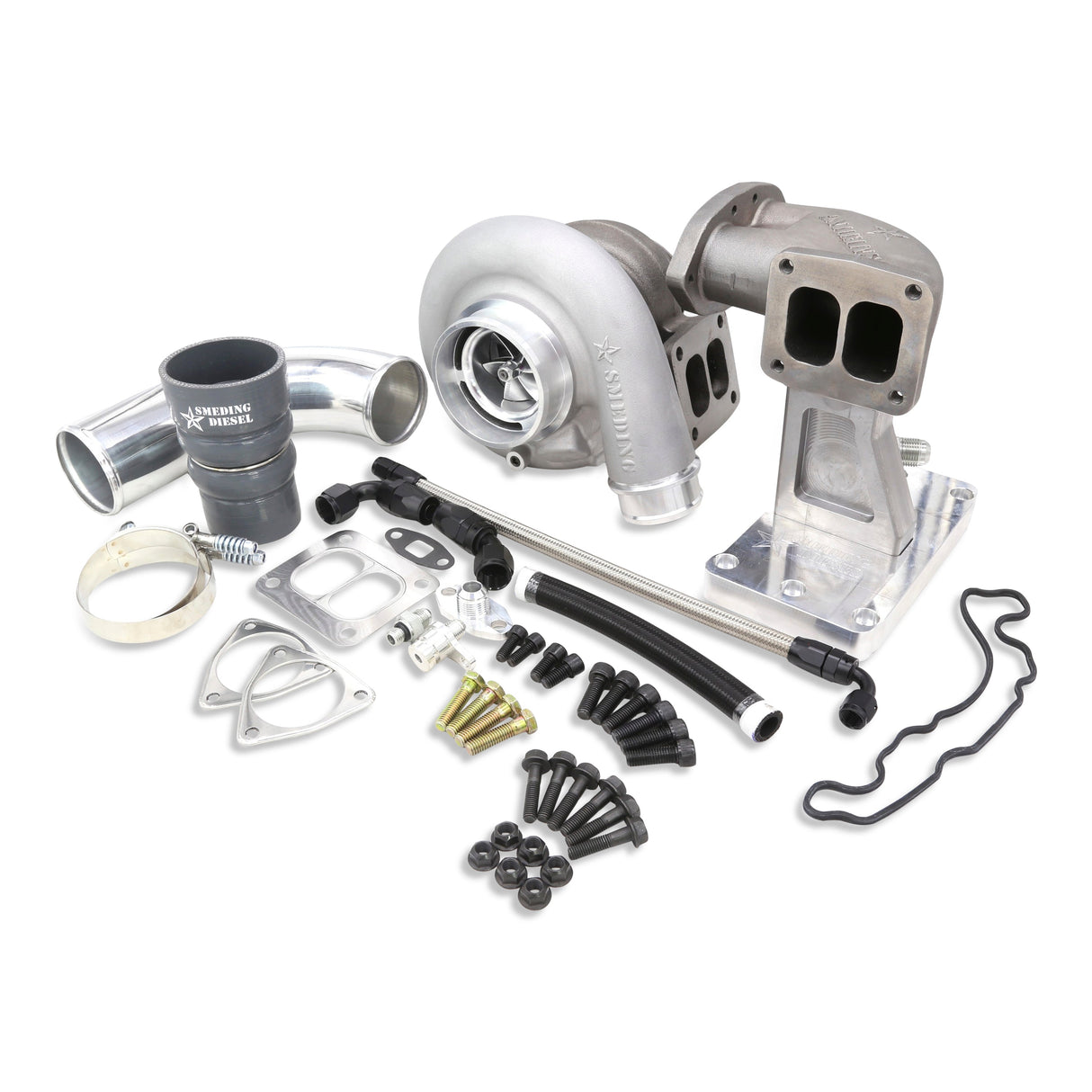 Smeding Diesel 2008-2010 Ford F-250/F-350 6.4L Powerstroke S300 Single Turbo Kit