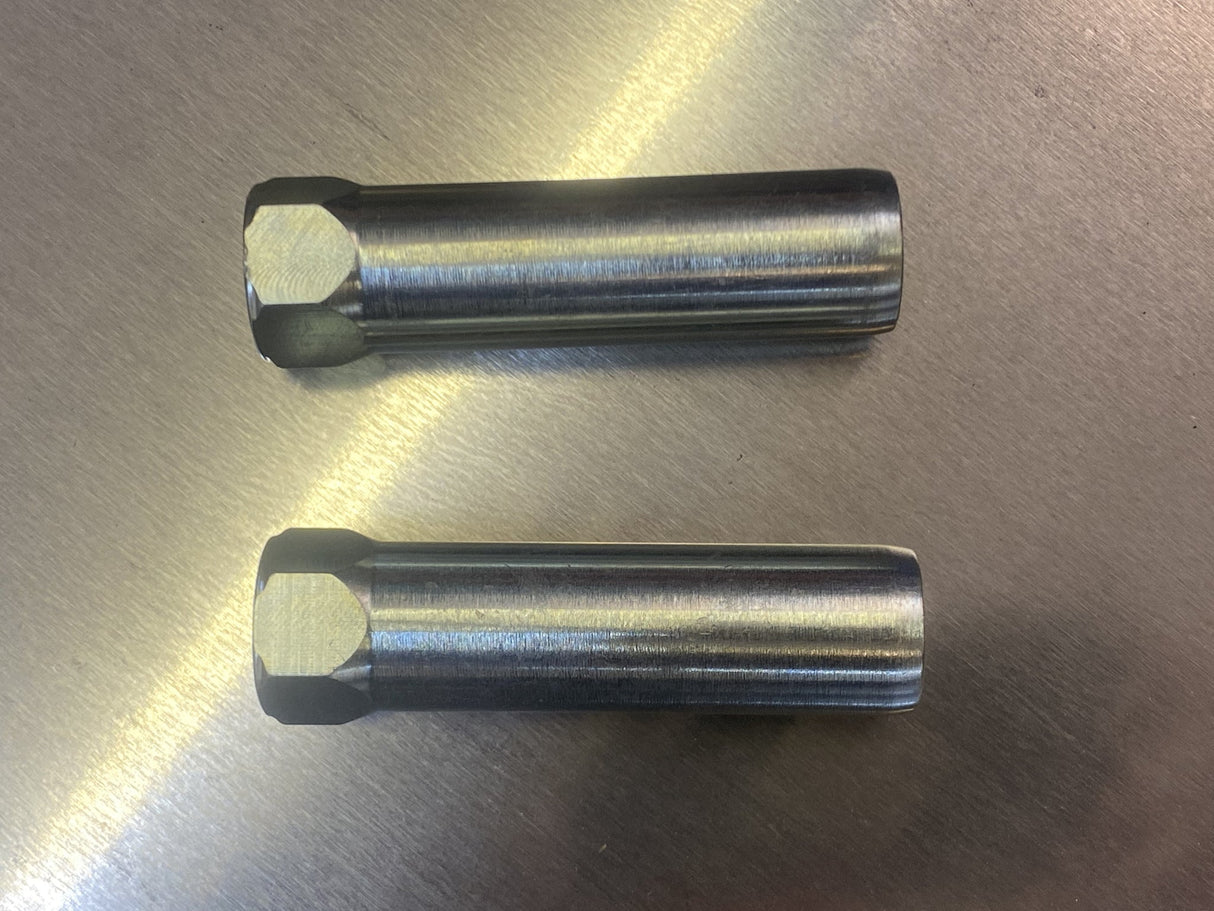 Foutz Ranger Raptor Tie Rod Steering Sleeve Support Kit - 14MM Silver Zinc