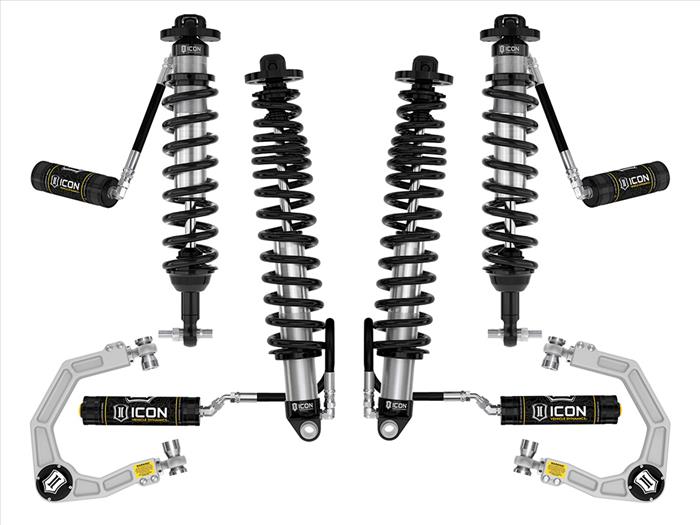 ICON 21-23 Bronco Non-Sasquatch, 3-4" Lift Stage 4 Suspension System, Billet UCA
