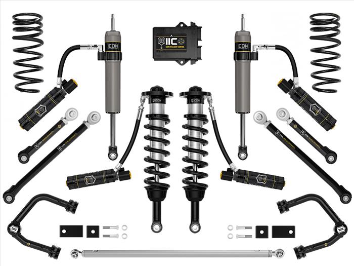 ICON 2022-2025 Toyota Tundra, 2-3.5" Lift, Stage 14, 2.5 Suspension System, Tubular