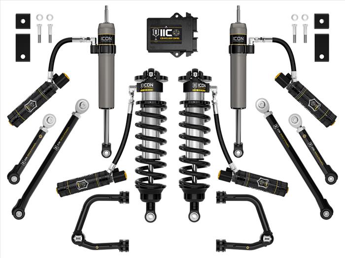 ICON 22-23 Toyota Tundra 2-3.25" Lift Stage 4 3.0 Suspension System, Tubular