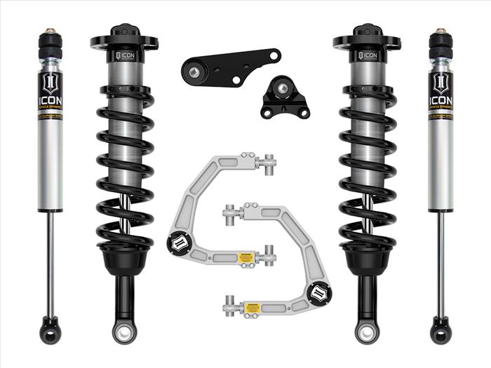 ICON 2024-2025 Toyota Tacoma 1.25-3" Lift, Stage 2 Suspension System, Billet