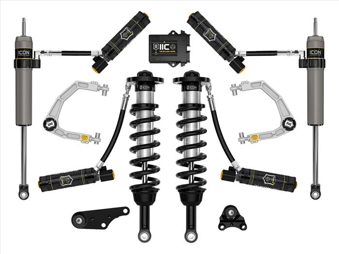 ICON 2024-2025 Toyota Tacoma 1.25-3" Lift, Stage 6 Suspension System, Billet