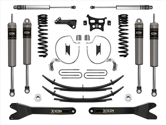 ICON 2023-2024 Ford F-250/F-350 Super Duty 4WD Gas 4.5in Lift Stage 3 Suspension System