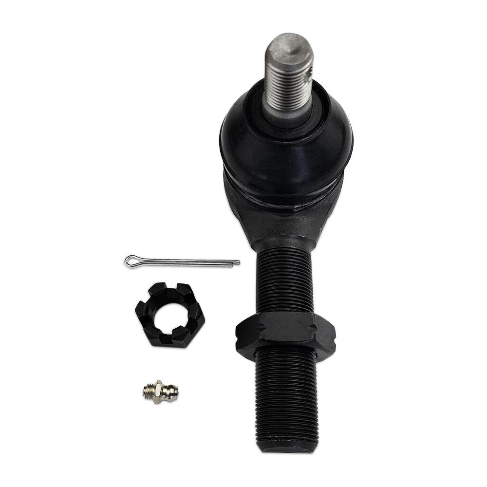Apex Chassis Heavy Duty 1 Ton Tie Rod & Drag Link Assembly in Black Aluminum Fits: 07-18 Jeep Wrangler JK JKU Rubicon Sahara Sport. Note this FLIP kit fits vehicles with a lift exceeding 3.5 inches. This kit requires drilling the knuckle.