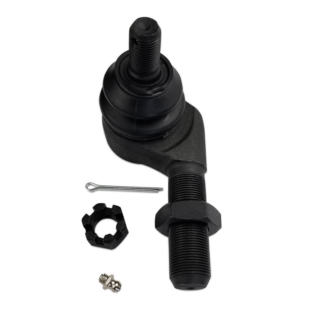 Apex Chassis Heavy Duty 1 Ton Tie Rod & Drag Link Assembly in Black Aluminum Fits: 07-18 Jeep Wrangler JK JKU Rubicon Sahara Sport. Note this FLIP kit fits vehicles with a lift exceeding 3.5 inches. This kit requires drilling the knuckle.