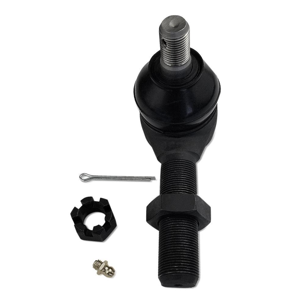 Apex Chassis Heavy Duty 1 Ton Tie Rod & Drag Link Assembly in Black Aluminum Fits: 07-18 Jeep Wrangler JK JKU Rubicon Sahara Sport. Note this FLIP kit fits vehicles with a lift exceeding 3.5 inches. This kit requires drilling the knuckle.