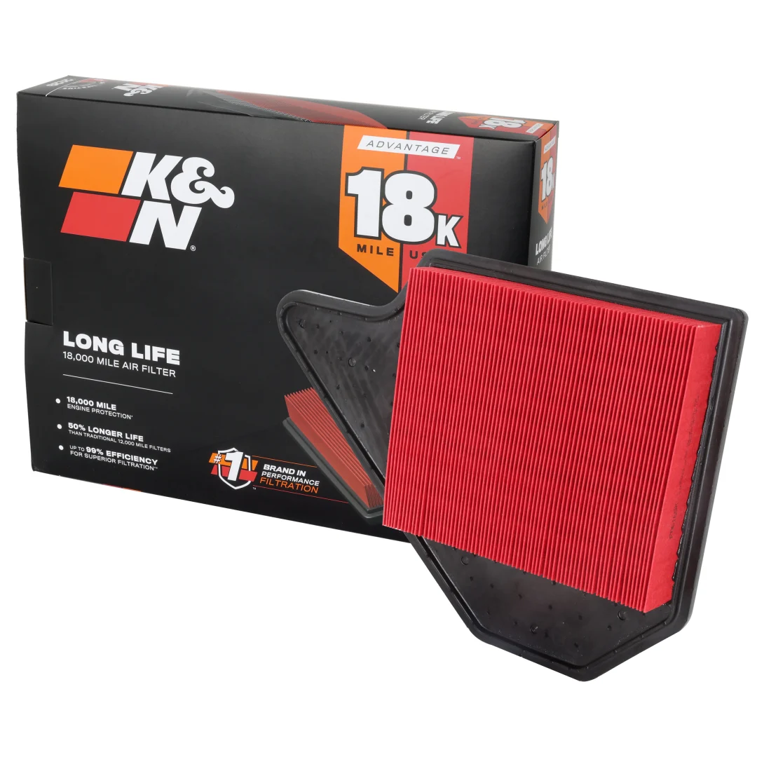 K&N Dodge Grand Caravan V6-3.6L F/I 11-17 Air Filter