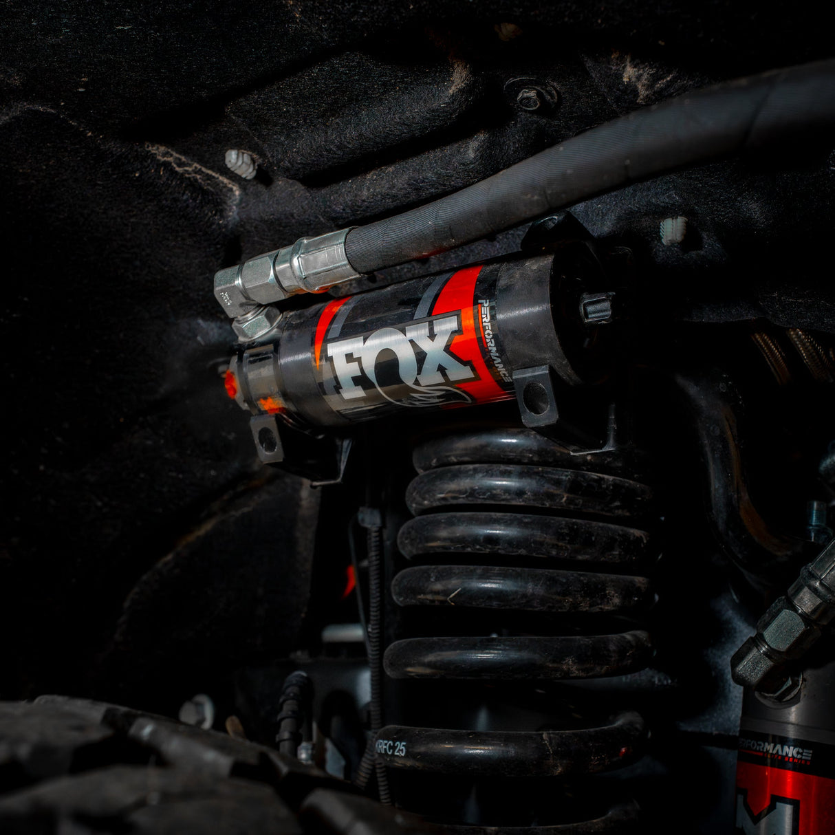Kryptonite Death Grip Front Shock Reservoir Mount Kit for 2005+ Ford Super Duty F-250/F-350