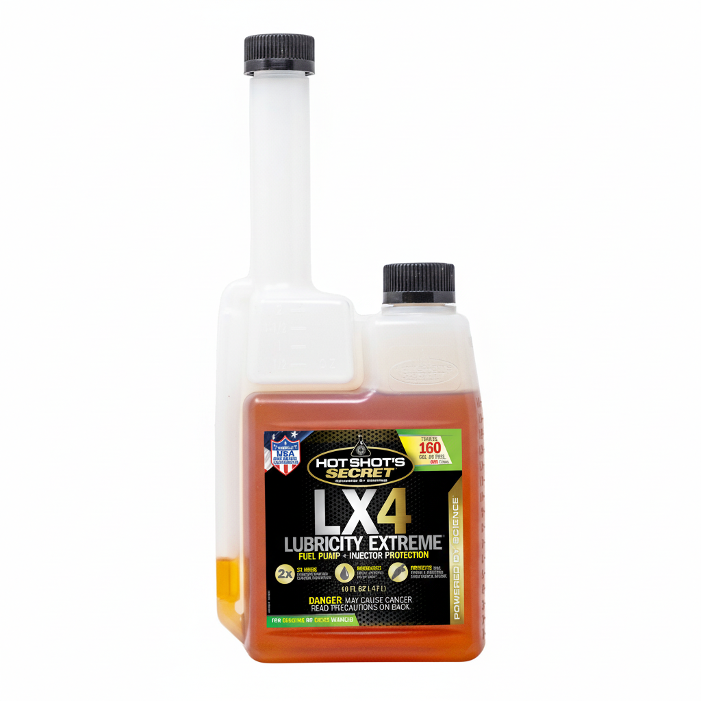Hot Shot's Secret LX4 LUBRICITY EXTREME Fuel Additive - 16 OZ SQUEEZE