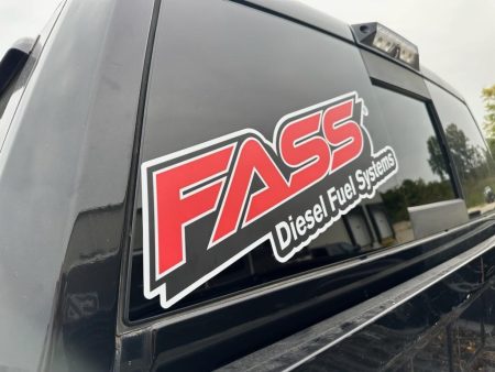 Double XL FASS Red Decal