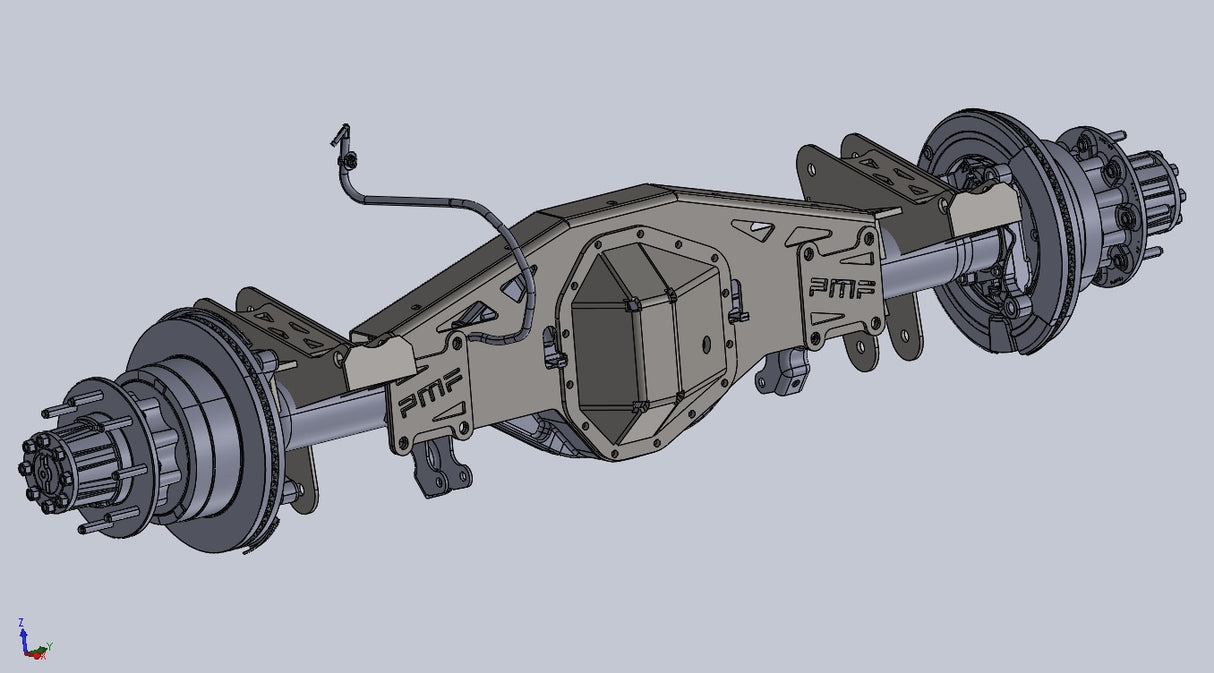PMF 2017-2022 F-350/450/550 BOLT ON M300 REAR AXLE TRUSS