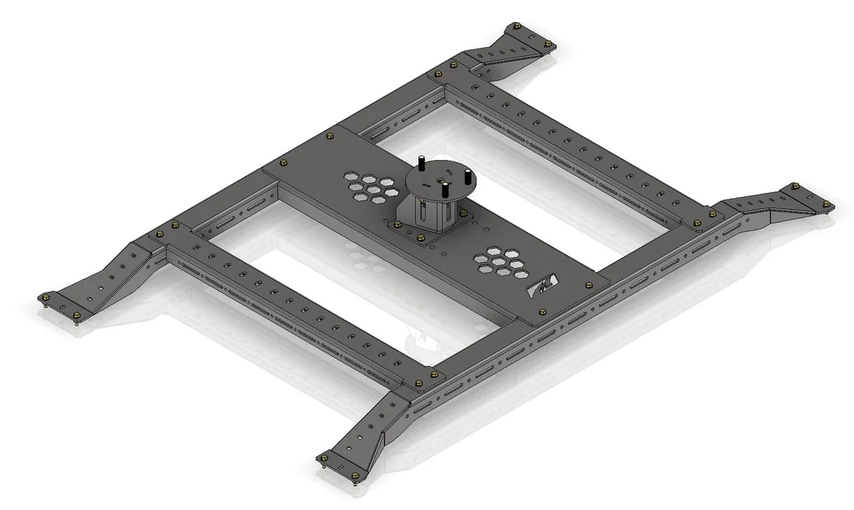 Motobed 8-Lug Tire Carrier Rack for Jeep JT Gladiator Replacement Bed