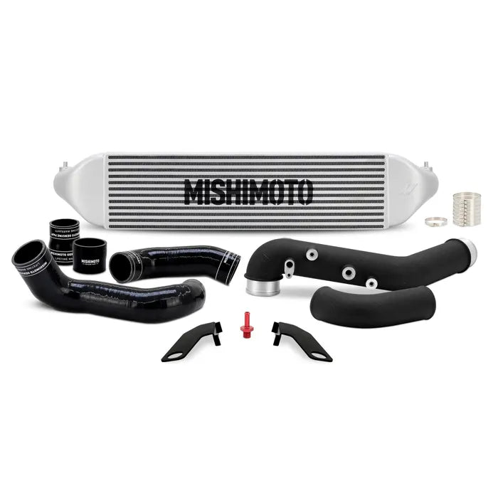 Mishimoto 2023+ Honda Civic Type-R Intercooler Kit w/Pipes - Silver Intercooler/Black Pipes