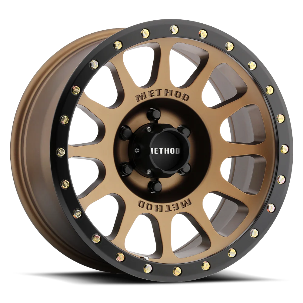 Method Wheels 305 NV Method Bronze® - Matte Black Lip