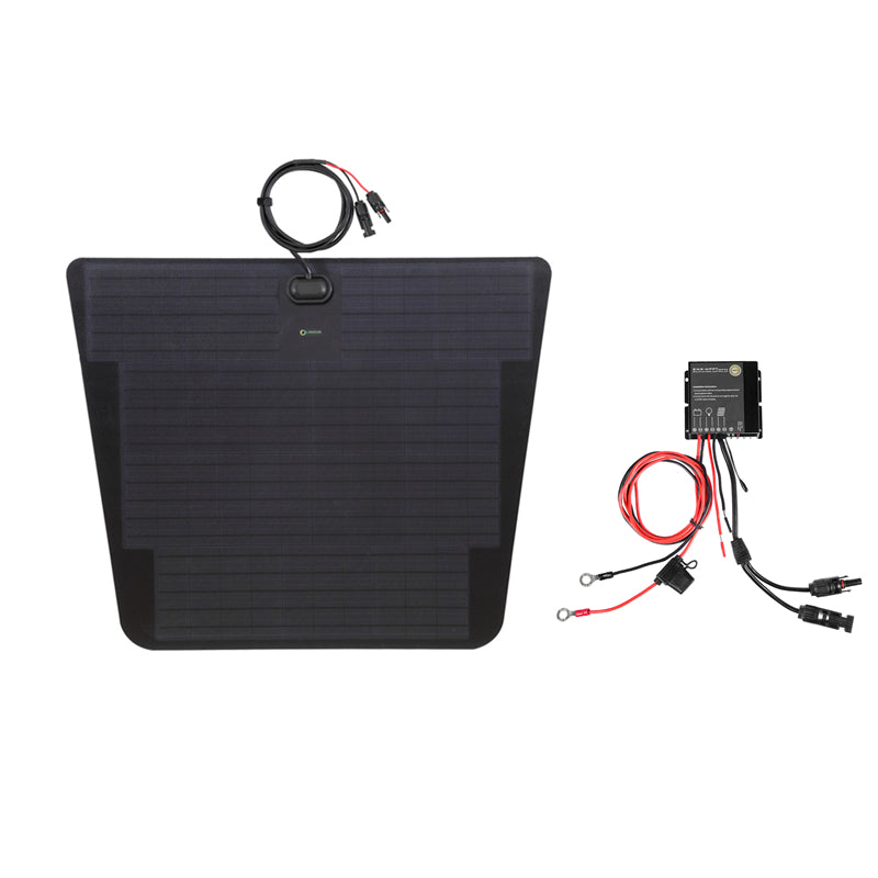 Nissan Frontier (1998-2004) Lensun 80W Hood Flexible Solar Panel