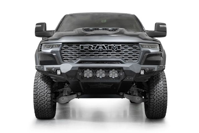 Addictive Desert Designs 2025+ Ram RHO Bomber Front Bumper - 3 Baja Designs LP6