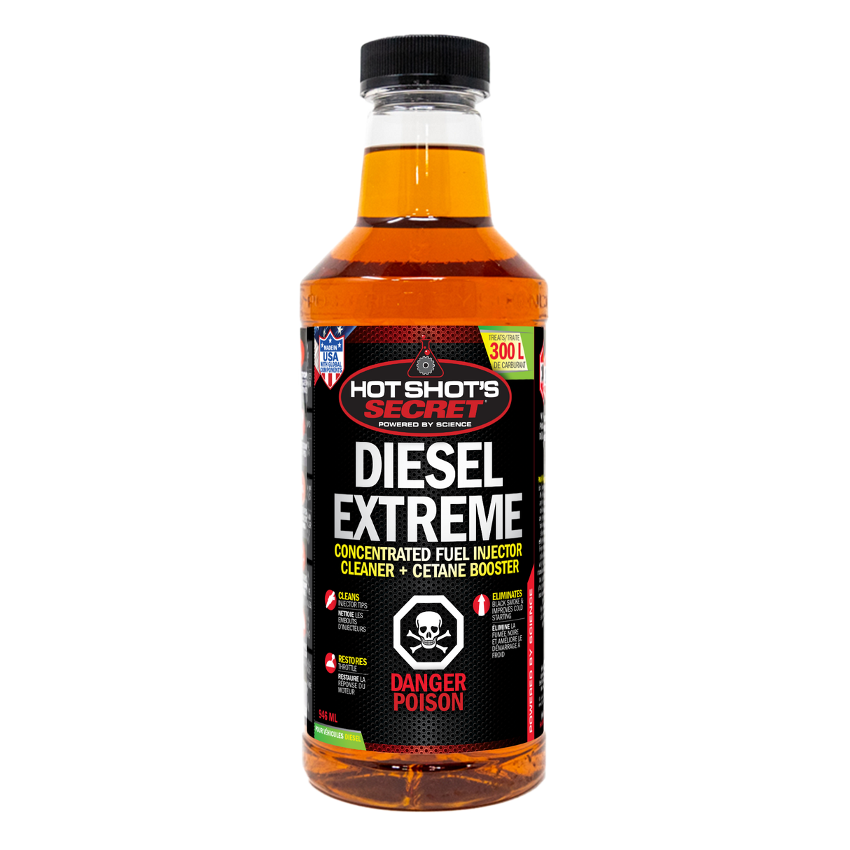 Hot Shot's Secret DIESEL EXTREME Injector Cleaner & Cetane Boost - .95L CANADIAN