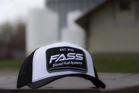 White Patch Adjustable Trucker Hat