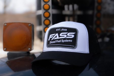 White Patch Adjustable Trucker Hat