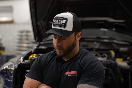 White Patch Adjustable Trucker Hat