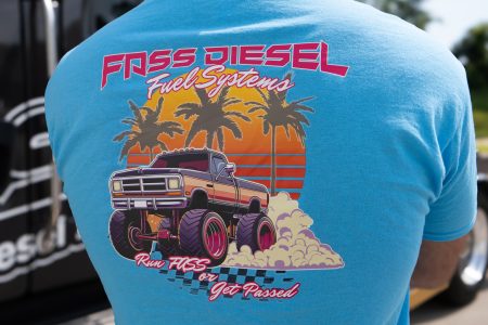 FASS or Pass Tee Blue Short Sleeve