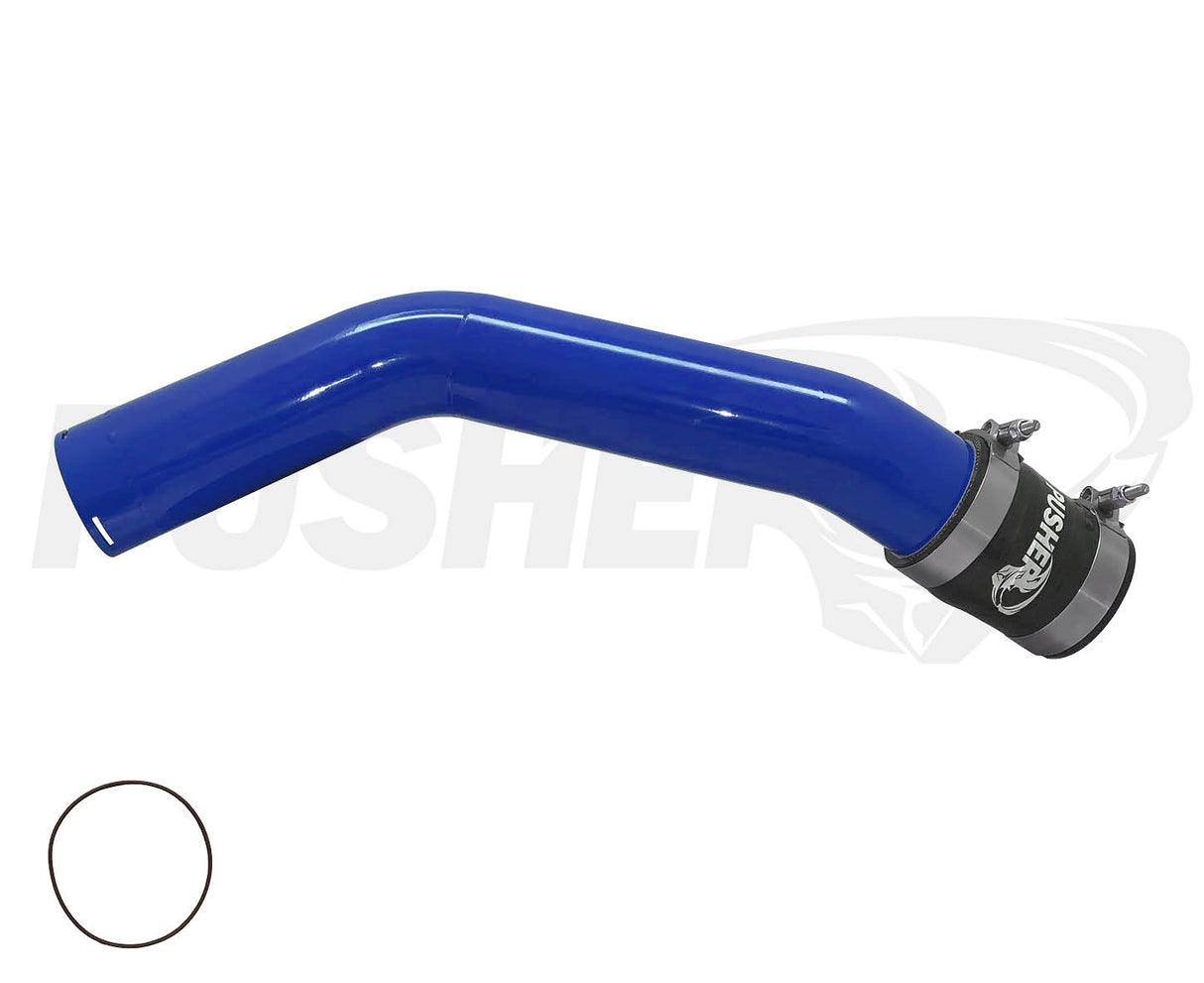 Pusher HD 3" Hot Side Charge Tube for 2011-14 Ford F250/350 6.7L Powerstroke - 8