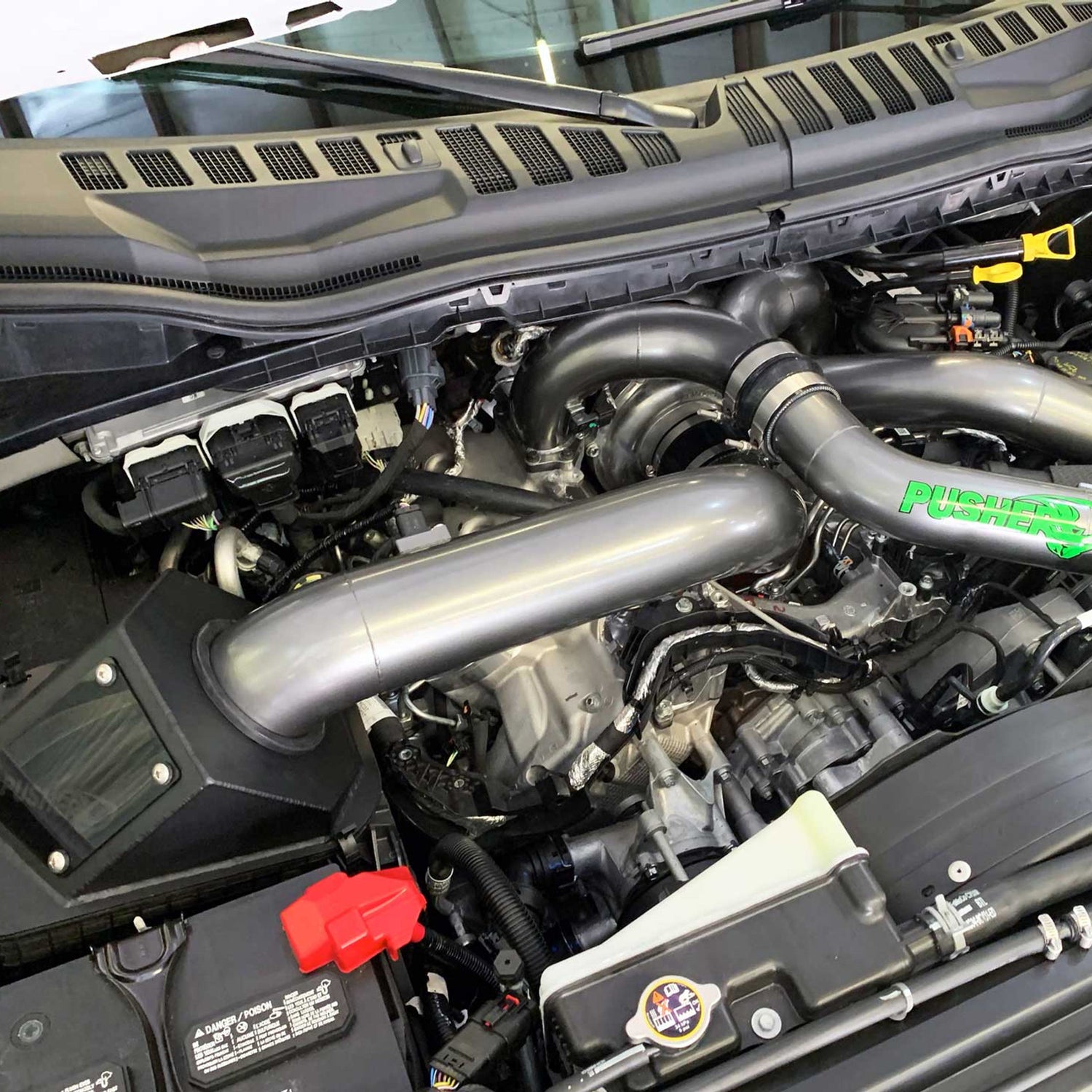 Pusher Intake System 2017-19 Ford F250/350 6.7L Powerstroke