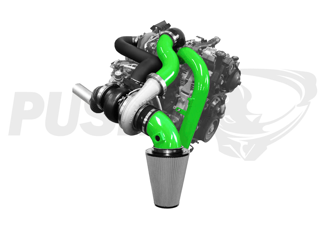 Pusher Max Compound Turbo System For 2004 5 2005 Duramax Lly - 1